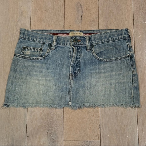 Abercrombie & Fitch Dresses & Skirts - Vintage Y2K Abercrombie & Fitch Denim Mini Skirt sz 2